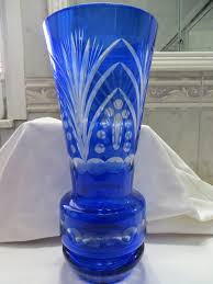 Bohemian Crystal Czech Cobalt Blue 12