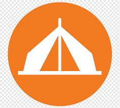 Tent Computer Icons Camping Tent