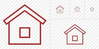 Home Icon Outline Color Professional