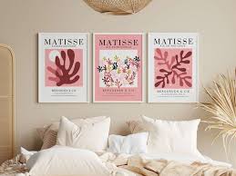 Prints Pink Henri Matisse Wall Art