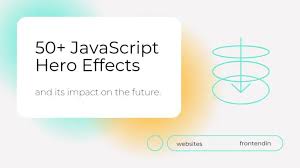 50 javascript hero effects example
