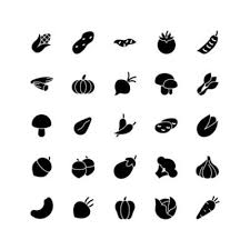 Vegetable Icon Vector Art Icons And