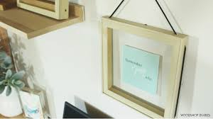 3 Easy Diy Floating Picture Frames And