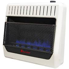 Blue Flame Heater With Base And Blower