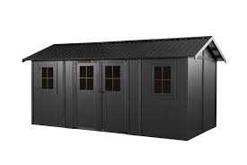 Hampton 16 X 8 Painted Shed Outdoor