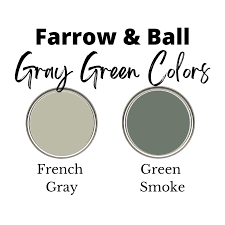 Best Gray Green Paint Colors