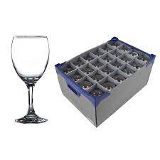 Wine Glasses And Storage Box Set 24