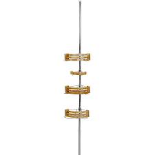 4 Shelf Tension Pole Shower Caddy 10 75