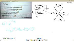 Write The New Quadratic Equation Using