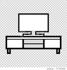 Furniture Icon Tv Stand Stock