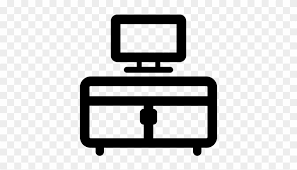 Tv Stand Vector Tv Cabinet Icon