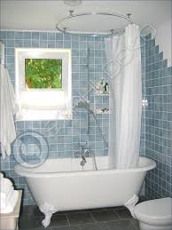 Full Circle Shower Curtain Rod Curved