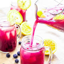 Blueberry Lemonade Step By Step