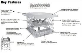 Lock Top Dampers Energy Saving Chim A