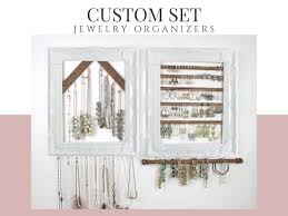 Custom Wall Hanging Jewelry Storage Set
