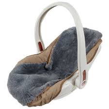 Sheepskin Infant Seat Cover Shoulder