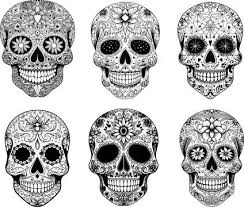 Skulls Ilrations Stock Skulls