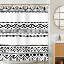 Shower Curtain Bohemian Abstract