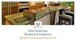 Glass Countertop Installations Repairs