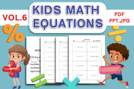 Kids Math Equations Graphic By Quetzal