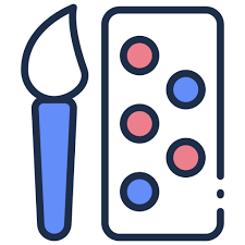 Painting Generic Outline Color Icon