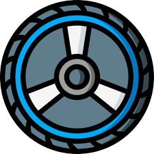 Wheel Free Transportation Icons