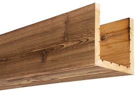 cedar box beam natural hewn