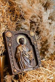 Saint Joseph Wooden Carved Personalized