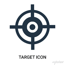 Target Icon Vector Isolated On White
