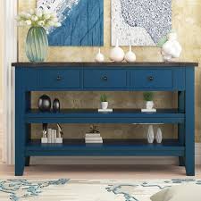 Console Table Modern Sofa Table With 3
