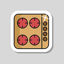 Induction Stove Vector Art Png Images