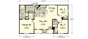 Three Small 1 500 Square Feet House Plans