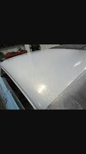 Flaked White Metal Car Paint Jobs