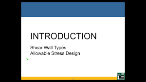 Masonry Shear Wall Design By Asd