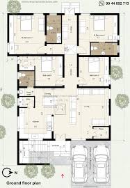 East Facing Floor Plan