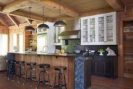 rustic wood ceiling beams design ideas