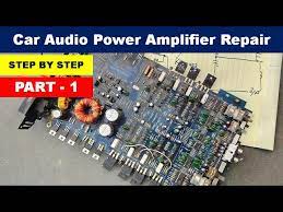 1000 Watt Audio Power Amplifier Repair