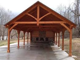 Timber Frame Pavilion For Your Outdoor