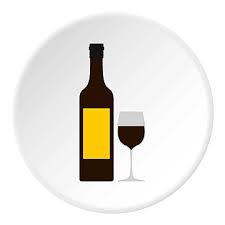 Wine Bottle And Glass Clipart Hd Png