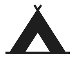 Camping Icon Symbol Logo Vinyl Decal