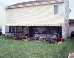 Wall Attached Screened Enclosures