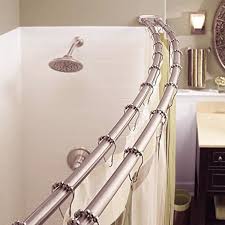 Double Curved Shower Curtain Rod