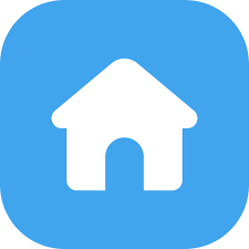 Home On Generic Blue Icon