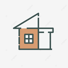 House Model C Icon Asset Graphic Vector