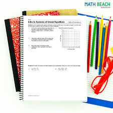 Algebra 1 Curriculum Math Beach
