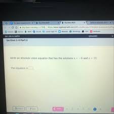 Write An Absolute Value Equation That