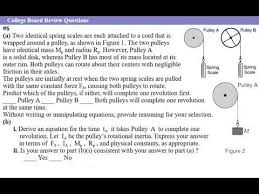 Ap Physics 1 Frq Rotational Motion