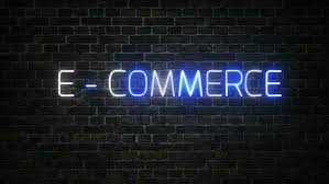 E Commerce Neon Real Signboard In White