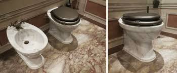 Marble Toilet Fixtures For Elegant