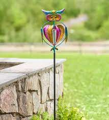 This Midi Metal Owl Wind Spinner Is A
